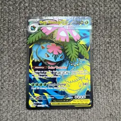 Pokemon TCG Mega Venusaur EX 155/132 Mega Evolution ENGLISH Pokemon Card NM - Image 1