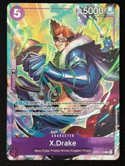X.Drake (OP01-114) (Premium Card Collection -Best Selection Vol. 2-) - (OP-PR) - Image 1