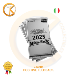 Tin Yugioh 2025 Mega Pack MP25 3 Envelopes IN Italian Konami - Image 4