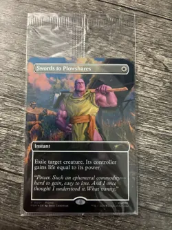 2026 Magic The Gathering Thanos Swords To Plowshares PSA Magazine Promo Marvel - Image 1