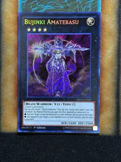 Yugioh Bujinki Amaterasu MP15-EN029 Secret Rare 1st Ed NM - Image 1