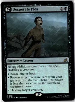 Desperate Plea #0103 (Foil) (TLE) Avatar: The Last Airbender Eternal - Image 1
