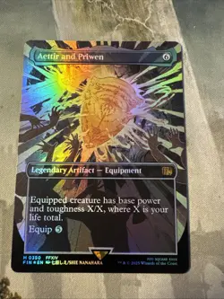 Aettir and Priwen (Borderless) Final Fantasy Foil - Image 1