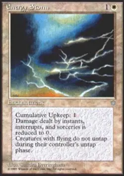 4x MTG Energy Storm, Moderate Play, English Ice Age - Image 1