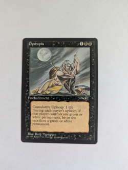 Magic Mtg Alliances Dystopia slightly damaged, see pics for details - Image 1