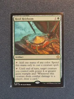 MTG Herd Heirloom - Tarkir: Dragonstorm - TDM - Near Mint+ - Image 1