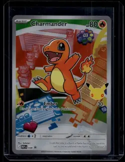 Pokemon TCG Charmander 038 Mega Evolution Promo NM D - Image 1