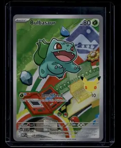 Pokemon TCG Bulbasaur 037 Mega Evolution Promo NM C - Image 1