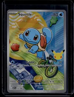 Pokemon TCG Squirtle 039 Mega Evolution Promo NM D - Image 1