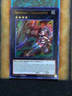 Yugioh Zoodiac Chakanine MACR-EN048 Ultra Rare 1st Ed LP - Image 1