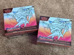 2x Pokemon Chaos Rising Pokemon Center Elite Trainer Box ETB NEW SEALED FAST 📦 - Image 1