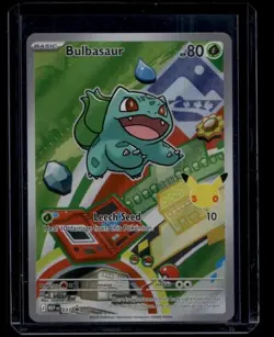 Pokemon TCG Bulbasaur 037 Mega Evolution Promo NM B - Image 1