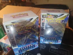bundle of Two Pokemon Sword & Shield Silver Tempest Build & Battle Boxes eng. - Image 1