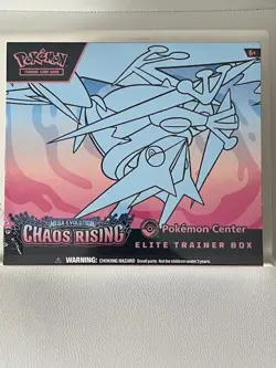 Pokemon Chaos Rising Pokemon Center ETB Sealed Brand New Small Tear See picture - Image 1