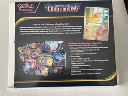 Pokemon Chaos Rising Pokemon Center ETB Sealed Brand New Small Tear See picture - Image 3