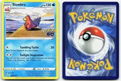SLOWBRO 020/078 UNCOMMON POKEMON GO POKEMON LP - Image 3
