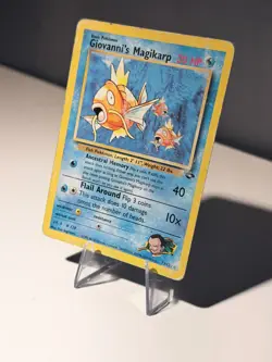 Giovanni's Magikarp 73/132 Common Gym Challenge Pokemon HP - Image 1