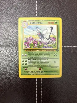 Pokemon TCG - Butterfree - 33/64 - Jungle - MP Unlimited Uncommon (1999) - Image 1