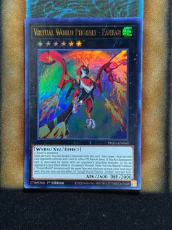 Yugioh Virutal World Phoenix - Fanfan PHRA-EN043 Ultra Rare 1st Ed NM - Image 1