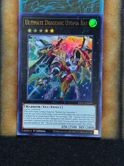 Yugioh Ultimate Dragonic Utopia Ray LIOV-EN039 Ultra Rare 1st Ed NM - Image 1