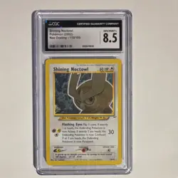 Pokemon Shining Noctowl Neo Destiny 110/105 Secret Rare Holo CGC 8.5 - Image 1