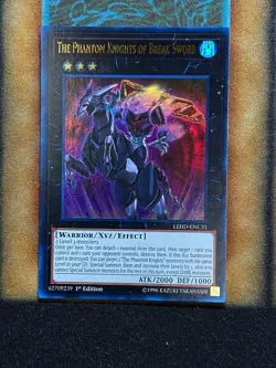 Yugioh The Phantom Knights Of Break Sword LEHD-ENC31 Ultra Rare 1st Ed NM - Image 1