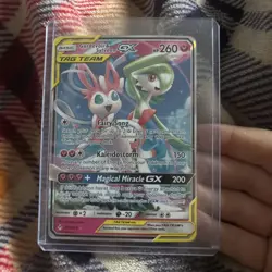 Gardevoir & Sylveon-GX 130/214 Holo Rare GX Unbroken Bonds Pokemon Near Mint - Image 1