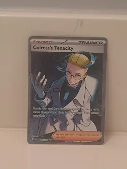 Holo Colress's Tenacity - 087/064 Ultra Rare Shrouded Fable Pokemon TCG - Image 1