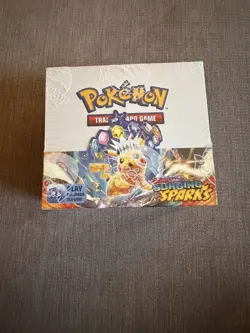 Pokemon Surging Sparks Booster Box 36 Packs SEALED NEW (SMALL TEAR)⚡🔥 - Image 1