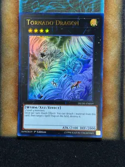 Yugioh Tornado Dragon DUDE-EN019 Ultra Rare 1st Ed NM - Image 1
