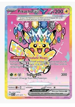 Pikachu ex 277/217 - Ascended Heroes - Special Illustration Rare - Pokemon - Image 1