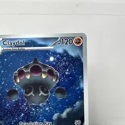 Claydol 092/086 Me04: Chaos Rising Holo Pokemon Illustration Rare - Image 3