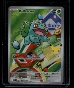 Pokemon TCG Bulbasaur 037 Mega Evolution Promo NM A - Image 1