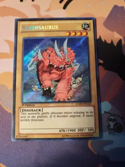 Sabersaurus LCJW-EN143 - 1st Edition Secret Rare | YuGiOh - Image 1