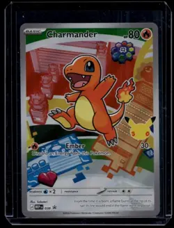 Pokemon TCG Charmander 038 Mega Evolution Promo NM F - Image 1