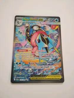 Pokemon TCG Chaos Rising Mega Greninja ex SIR 116/086 Mint - Image 1