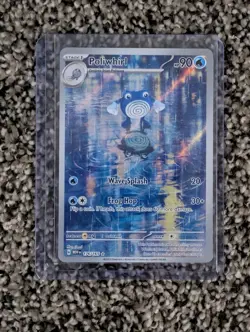 Pokemon TCG Poliwhirl 176/165 Scarlet & Violet 151 Illustration Rare Holo 90 HP - Image 1