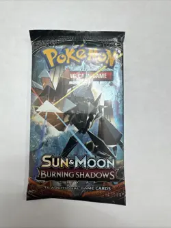 Pokemon TCG Burning Shadows Booster Pack Factory Sealed - Image 1