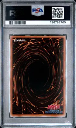 1999 YU-GI-OH! JAPANESE PREMIUM PACK EXODIA THE FORBIDDEN ONE PSA 9 - Image 2