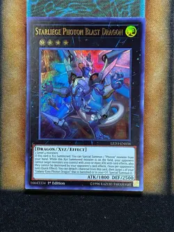 Yugioh Starliege Photon Blast Dragon LED4-EN034 Ultra Rare 1st Ed NM - Image 1