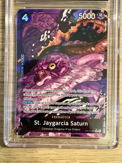 One Piece CGC-graded (9 Mint) St. Jaygarcia Saturn. Free UK Delivery 🚚 - Image 4