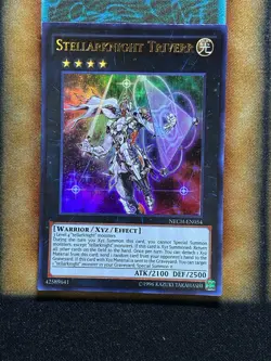Yugioh Stellarknight Triverr NECH-EN054 Ultra Rare NM - Image 1