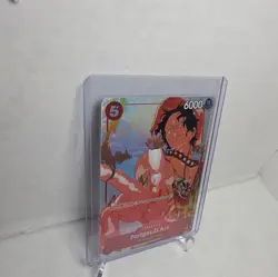 Portgas.D.Ace Gift Collection P-028 Alt Art Holo Foil Rare One Piece NM ENGLISH - Image 2