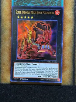 Yugioh Super Quantal Mech Beast Magnaliger WIRA-EN036 Ultra Rare 1st Ed NM - Image 1