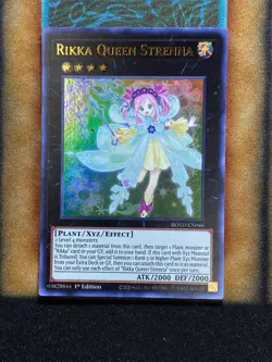 Yugioh Rikka Queen Strenna ROTD-EN046 Ultra Rare 1st Ed NM - Image 1