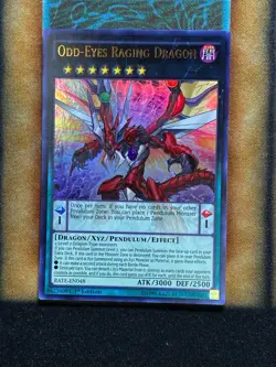 Yugioh Odd-Eyes Raging Dragon RATE-EN048 Ultra Rare 1st Ed NM - Image 1