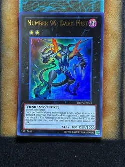 Yugioh Number 96: Dark Mist ORCS-EN043 Ultra Rare NM - Image 1