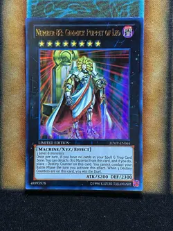 Yugioh Number 88: Gimmick Puppet Of Leo JUMP-EN064 Ultra Rare Limited Edition LP - Image 1