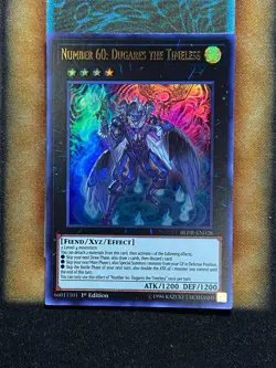 Yugioh Number 60: Dugares The Timeless BLHR-EN028 Ultra Rare 1st Ed NM - Image 1