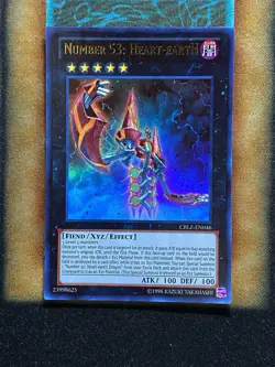 Yugioh Number 53: Heart-EartH CBLZ-EN046 Ultra Rare NM - Image 1